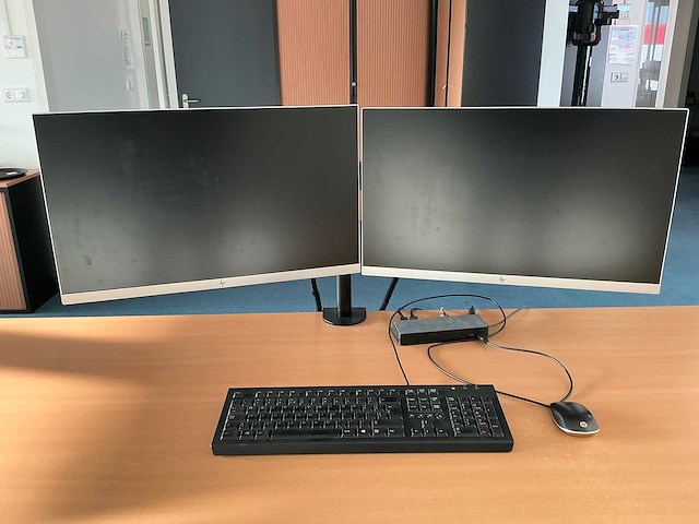 Hp - hsa-b005ds - dockingstation met beeldschermen - afbeelding 2 van  9