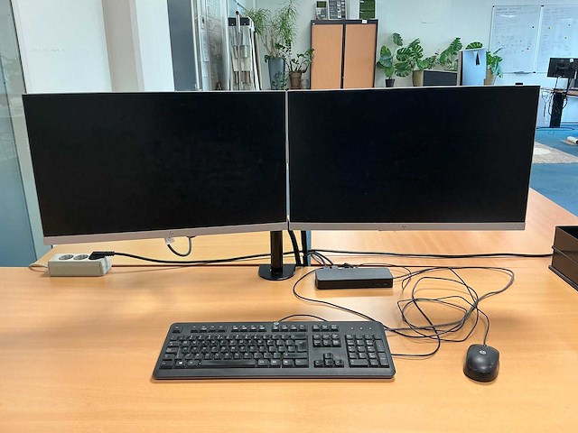 Hp - hsa-b005ds - dockingstation met beeldschermen - afbeelding 1 van  9