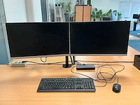 Hp - hsa-b005ds - dockingstation met beeldschermen - afbeelding 1 van  9