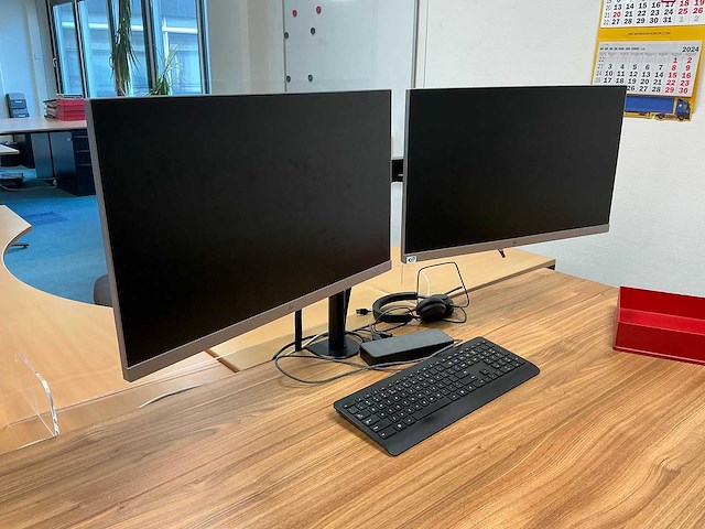 Hp - hsa-b005ds - dockingstation met beeldschermen - afbeelding 1 van  8