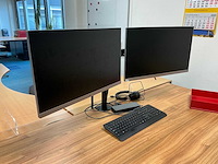 Hp - hsa-b005ds - dockingstation met beeldschermen