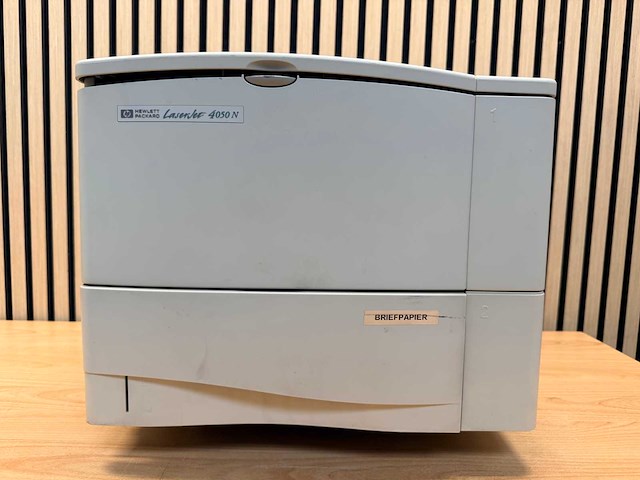 Hp - laserjet 4050 n - zwart-wit laserprinter - afbeelding 1 van  14