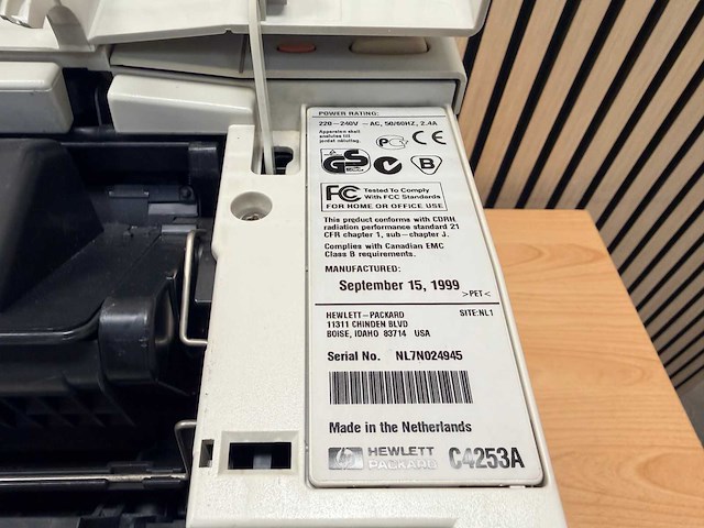 Hp - laserjet 4050 n - zwart-wit laserprinter - afbeelding 11 van  14