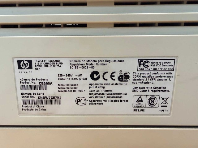 Hp - laserjet p2015dn - zwart-wit laserprinter - afbeelding 9 van  11