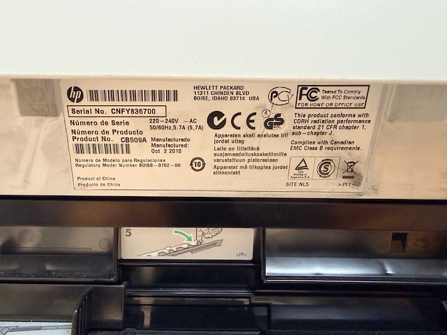 Hp - laserjet p4015n - zwart-wit laserprinter - afbeelding 10 van  14