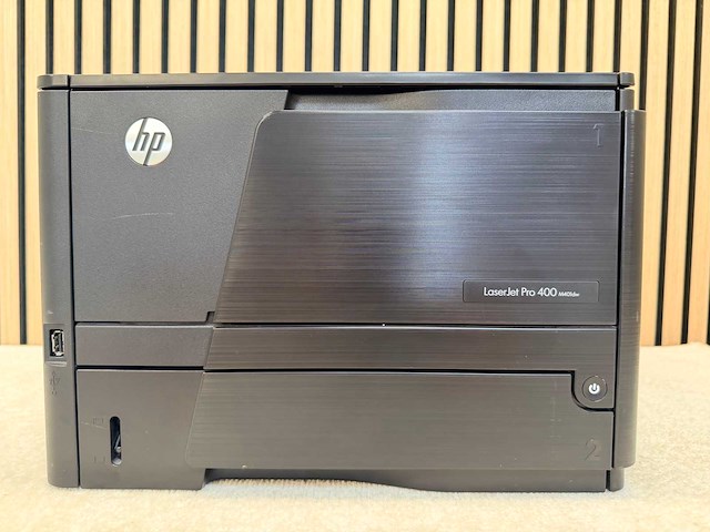 Hp - laserjet pro 400 m401dw - zwart-wit laserprinter - afbeelding 1 van  9