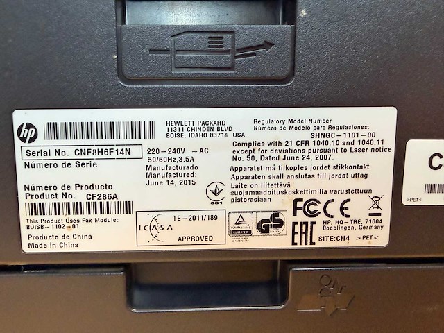 Hp - laserjet pro 400 mfp m425dn - zwart-wit all-in-one laserprinter - afbeelding 14 van  14