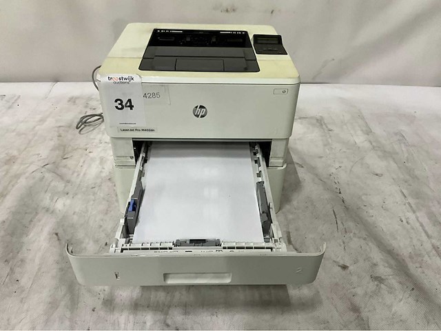 Hp - laserjet pro m402dn - laserprinter - afbeelding 2 van  3