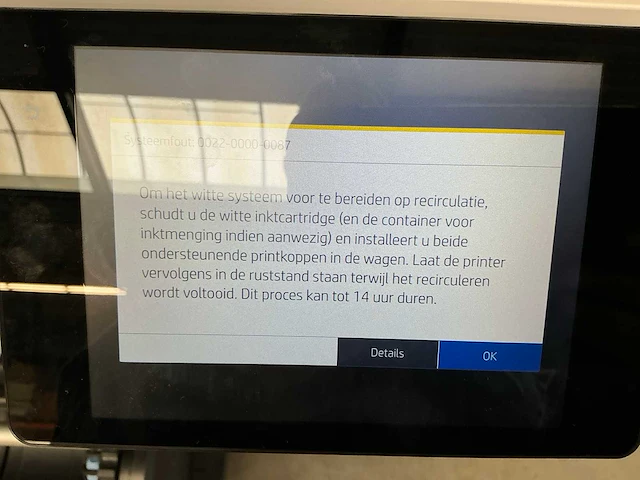 Hp - latex 700w - inkjet printer - afbeelding 21 van  21