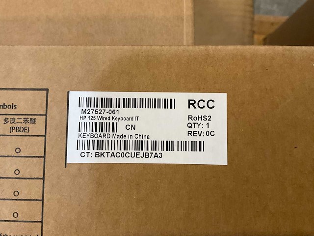 Hp - m27527-061 it - toetsenbord (60x) - afbeelding 5 van  5