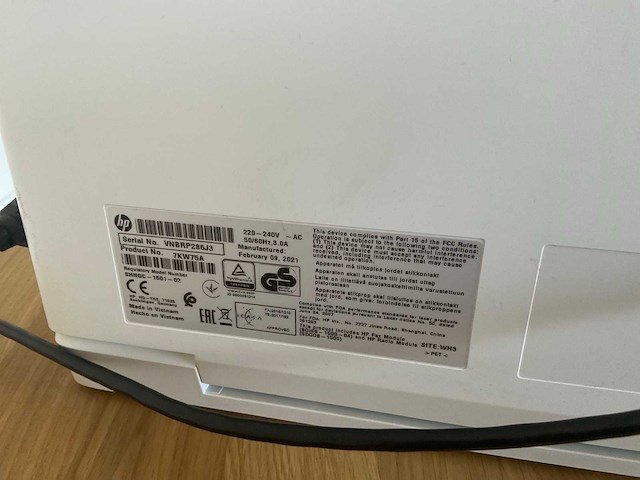 Hp - mfp m283fdw - color laserjet pro - laserprinter (2x) - afbeelding 4 van  13