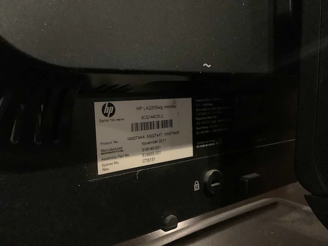 Hp - monitor (3x) - afbeelding 6 van  7
