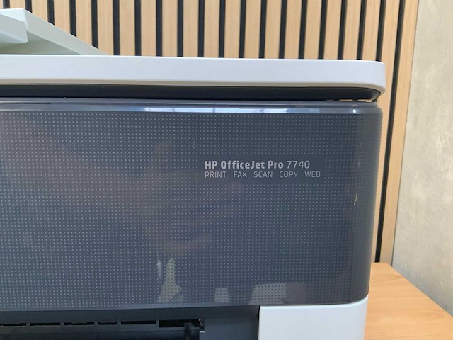 Hp - officejet pro 7740 - inktjetprinter - afbeelding 1 van  1