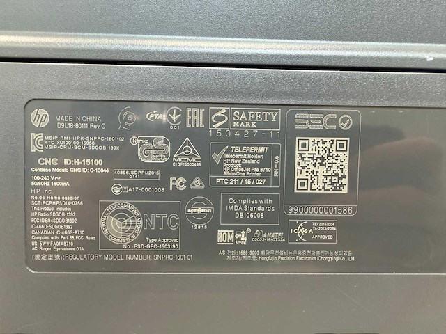 Hp - officejet pro 8715 - kleur all-in-one inkjetprinter - afbeelding 8 van  9