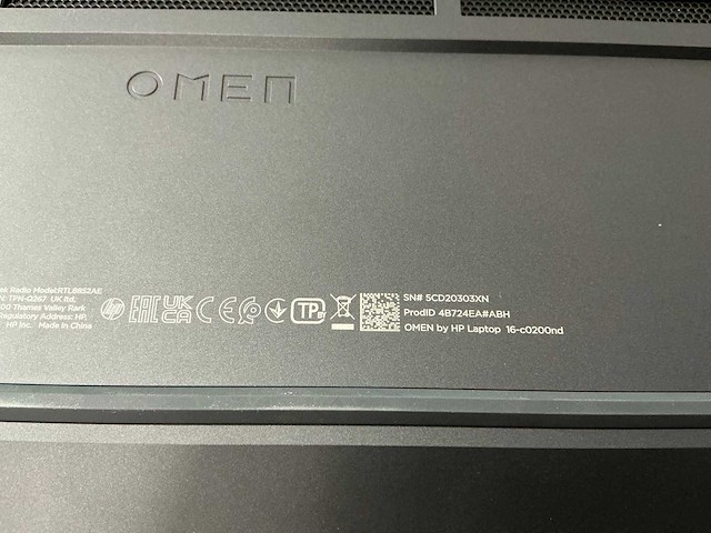 Hp - omen by hp gaming laptop 16-c0200nd - afbeelding 7 van  7