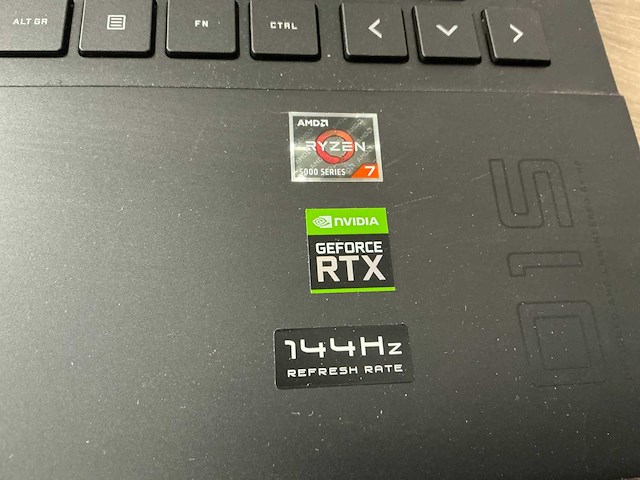 Hp - omen gaming laptop 15-en1996nd - afbeelding 3 van  8