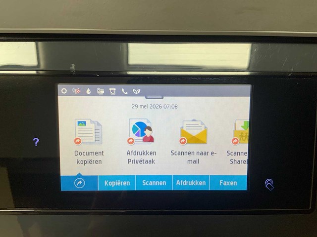 Hp - pagewide mfp 377dw - inktjetprinter - afbeelding 2 van  7