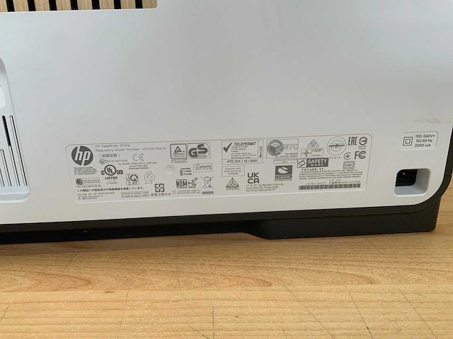 Hp - pagewide mfp 377dw - inktjetprinter - afbeelding 7 van  7