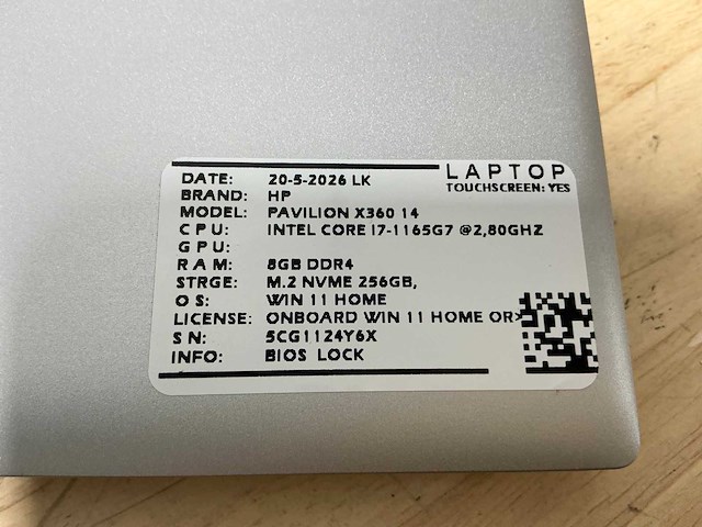 Hp - pavilion x360 14(i7) - laptops - afbeelding 8 van  8