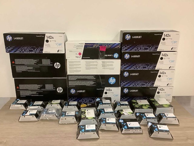 Hp - printer toner & cartridge (32x) - afbeelding 1 van  7