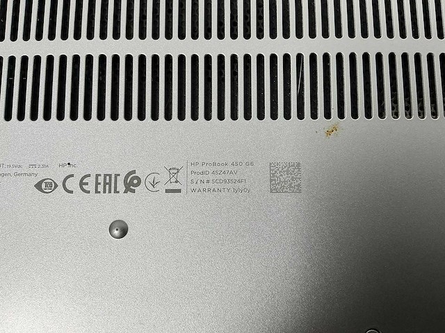 Hp - probook 450 g6 - laptop - afbeelding 7 van  7