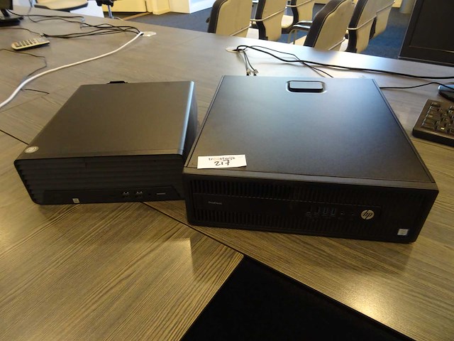 Hp - prodesk - desktop (2x) - afbeelding 1 van  3