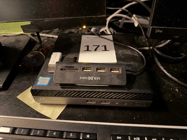 Hp - prodesk 400 g4 dm - desktop - afbeelding 7 van  7