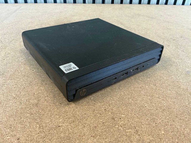 Hp - prodesk 400 g6 desktop mini pc - desktop - afbeelding 1 van  4