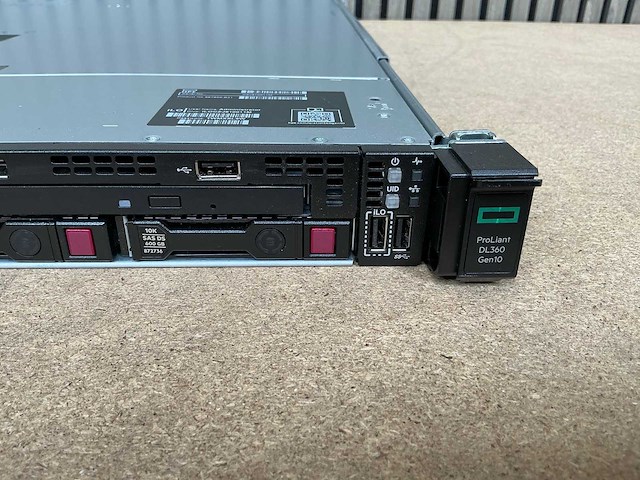 Hp - proliant dl360 gen10 - server - afbeelding 5 van  10
