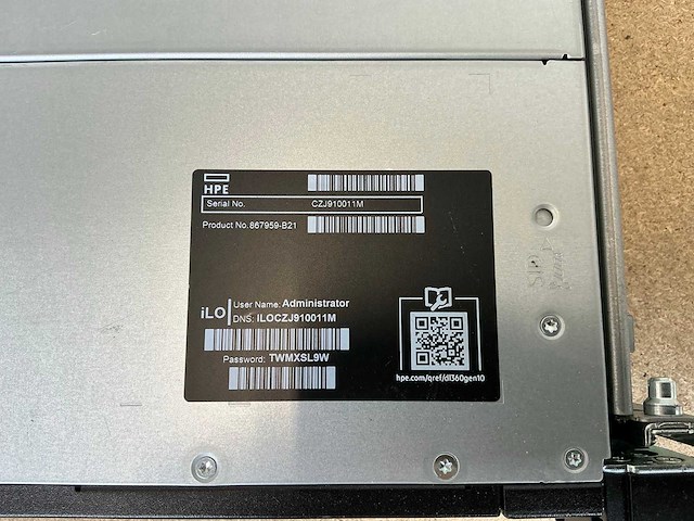 Hp - proliant dl360 gen10 - server - afbeelding 6 van  10