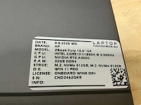Hp - z-book fury 15,6” g8(i7-gen11) - laptop - afbeelding 2 van  9