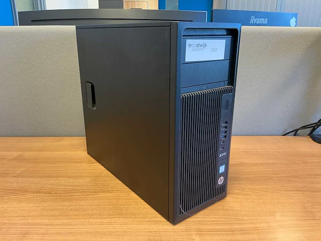 Hp - z240 tower workstation - desktop - afbeelding 1 van  5