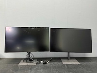 Hp - z27k g3 4k usbc display - monitor (2x) - afbeelding 1 van  4