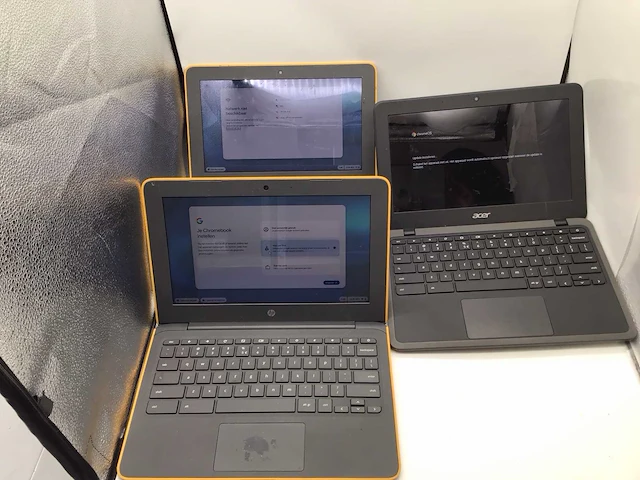 Hp 11 g6 + acer chromebook laptop (3x) - afbeelding 1 van  6