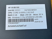 Hp 15-bs1xx laptop - afbeelding 5 van  5
