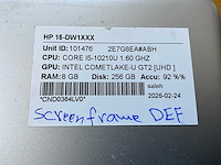 Hp 15-dw1xxx laptop - afbeelding 4 van  4
