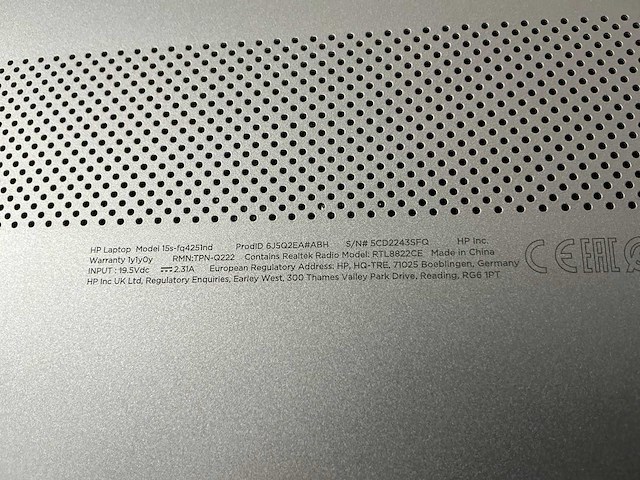 Hp 15s-fq4251nd laptop - afbeelding 7 van  7