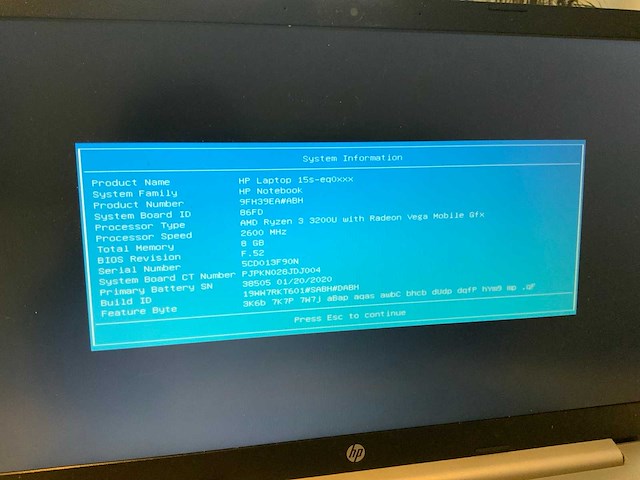 Hp 15s laptop - afbeelding 4 van  8