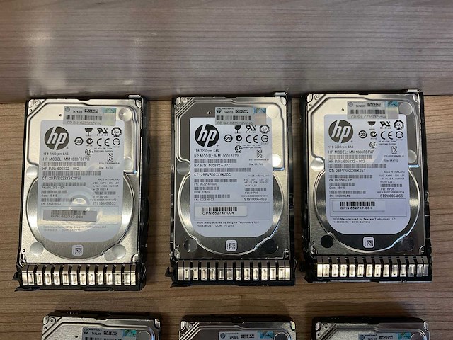 Hp 1tb harde schijf - 7200 rpm - sas (6x) - afbeelding 3 van  4