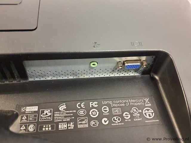 Hp 23-inch lcd-monitor 2309 - afbeelding 5 van  5