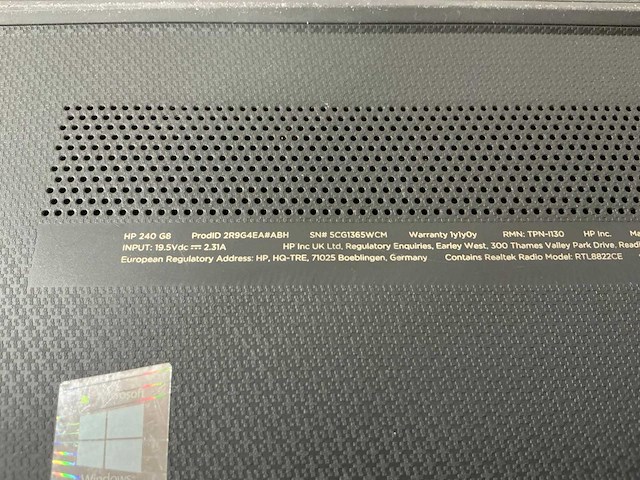Hp 240g8 laptop - afbeelding 5 van  5