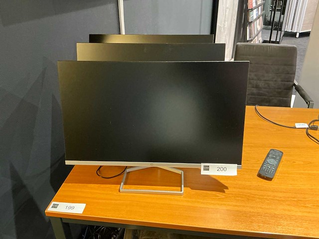 Hp 24f monitor 24” (3x) - afbeelding 1 van  6
