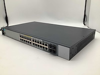 Hp 2520g-24 j9299a 24 ports gigabit power over ethernet switch - afbeelding 1 van  8