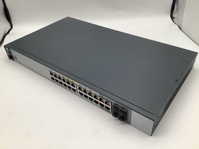 Hp 2520g-24 j9299a 24 ports gigabit power over ethernet switch - afbeelding 2 van  8