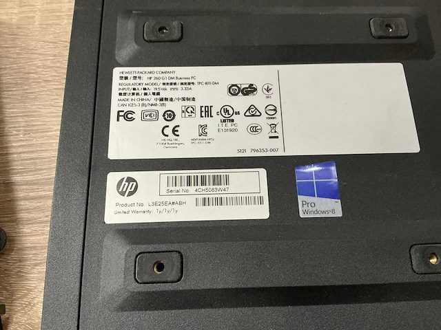 Hp 260 g1/g2 desktop (4x) - afbeelding 6 van  6