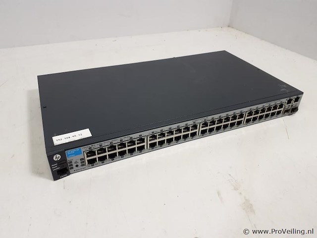 Hp 2620-48 switch j9626a - afbeelding 1 van  5