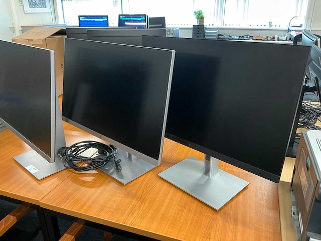 Hp 27 inch monitor (3x) - afbeelding 3 van  5