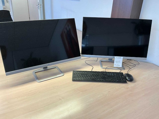 Hp 27es 27” hd monitor - afbeelding 1 van  5