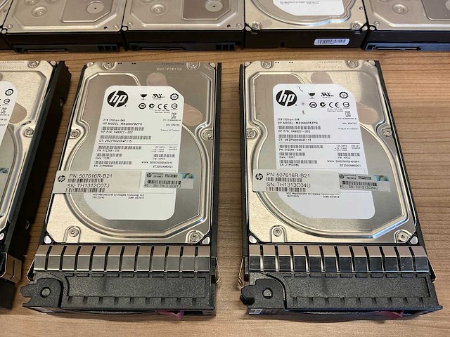 Hp 2tb harde schijf - 7200 rpm - sas (16x) - afbeelding 4 van  5