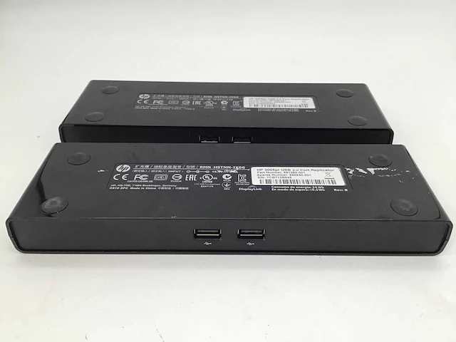 Hp 3005pr usb3 port replicator dockingstation (2x) - afbeelding 3 van  5